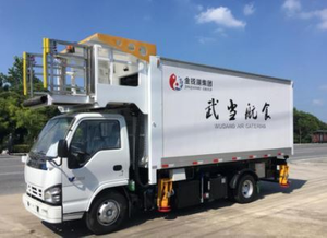 Airport Aviation Plane Foodstuff Truck