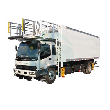 Caminh&atilde;o de catering para aeroporto