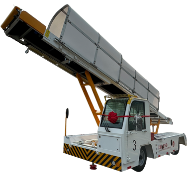 Savaeigis bagažo juostinis krautuvas