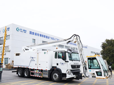 تیانی jsty9600i طیارہ ڈیسنگ گاڑی قازقستان کو پہنچا دی