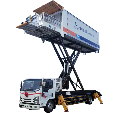 Elektrikli catering kamyonu