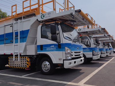 Standard di prodotto per camion della spazzatura elettrica