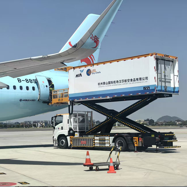 Elektrik Havaalanı İkram Kamyonu