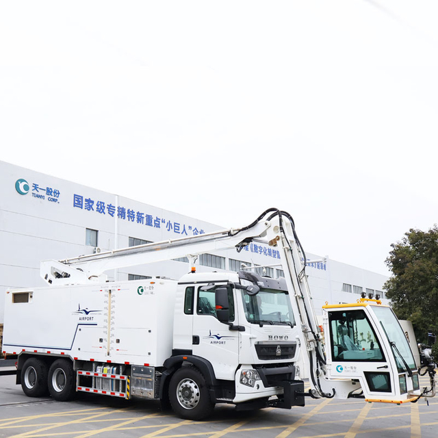 Ve&iacute;culos de descongelamento de aeroportos