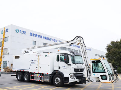 Превозно средство за обезледяване на самолети