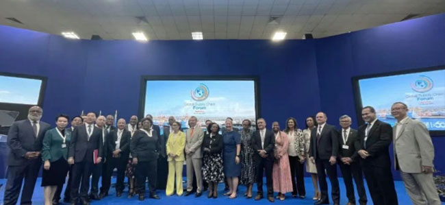 Gwahoddwyd Ma Haibing, cadeirydd Jiangsu Tianyi Aviation Industry Co, LTD., I fynychu Fforwm Cadwyn Gyflenwi Fyd-eang cyntaf y Cenhedloedd Unedig